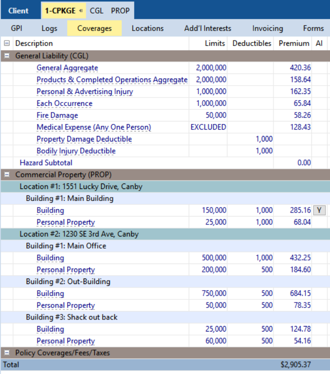 Commercial and Agricultural Workflows